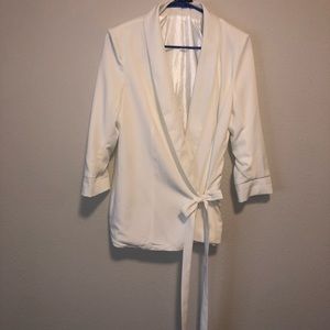 White Blouse/Blazer